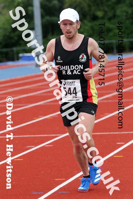 North Eastern 10000 metres, 2021 North Eastern Champs., Shildon. Photo: David T. Hewitson/Sports for All Pics